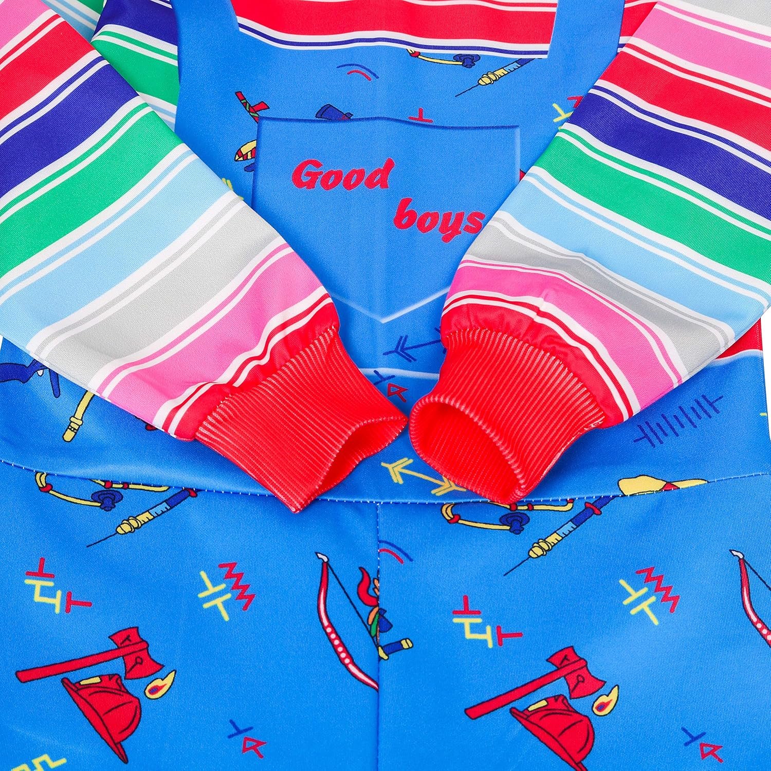 Child Chucky Costume Boys Halloween Outfits Horror Cosplay for 2-8 Years - Image 4