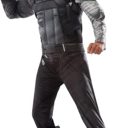 Rubie's Captain America: Civil War Winter Soldier Deluxe Muscle Chest Child, M
