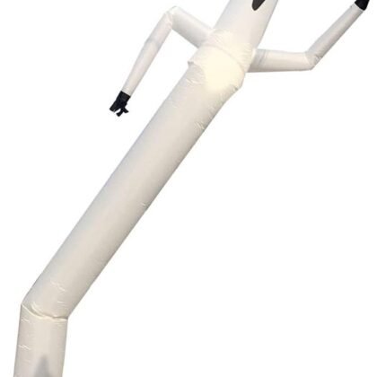 20ft Advertising Inflatable Ghost Tube Man Blow Up Giant Waving Arm Fly Puppet Halloween Decorative Signs for Business Store Party Club-Designed for (18" Blower-Not Include)