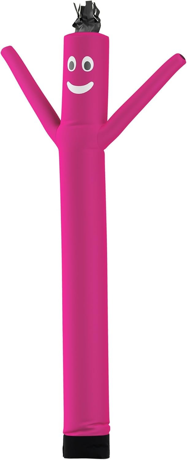 LookOurWay Air Dancers Inflatable Tube Man Attachment - 10 Feet Tall Wacky Waving Inflatable Dancing Tube Guy for Business Promotion - Blower Not Included - Pink - Image 5
