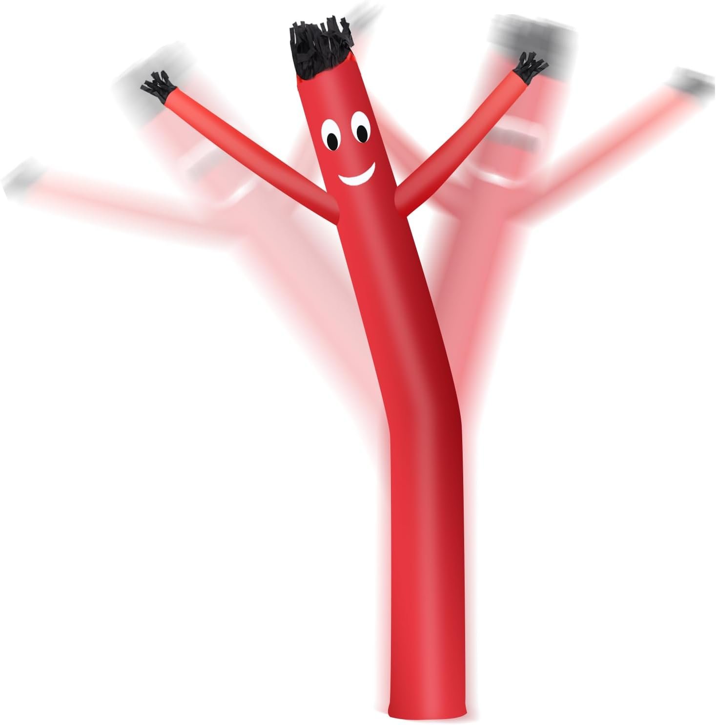 12FT Red Inflatable Dancing Man Without Blower (Red)