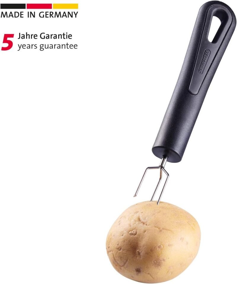 Westmark Potato Fork Gentle, one size, Black/Silver - Image 2