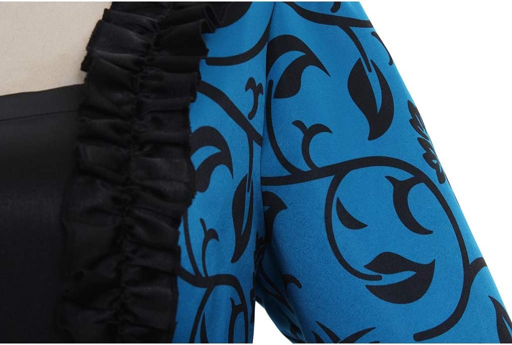 1791's lady Women's Victorian Rococo Dress Inspration Maiden Costume - Image 7