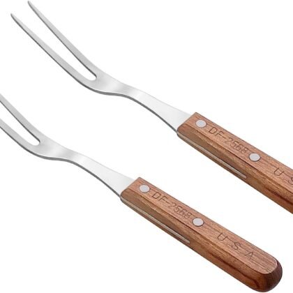 SUNRISE Stainless Steel Meat Fork 10.5" Fork (2)