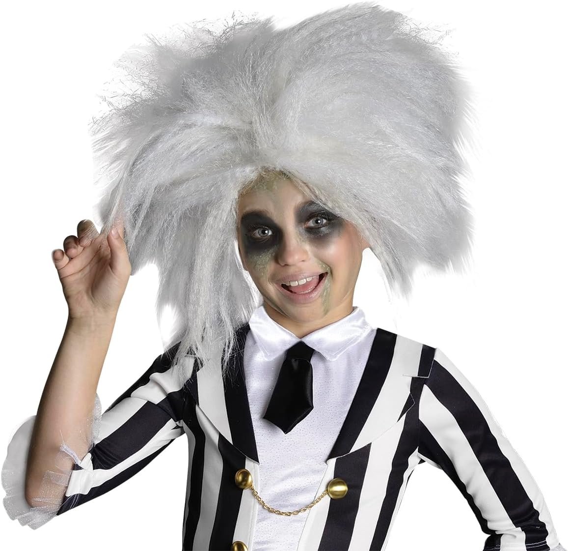 Beetlejuice: Beetlejuice Wig for Kids by Rubies Boy's No Size