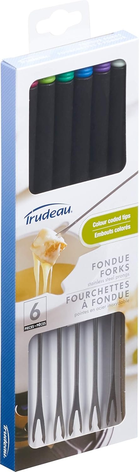 Trudeau Meat Fondue Forks, Set of 6 - Image 3