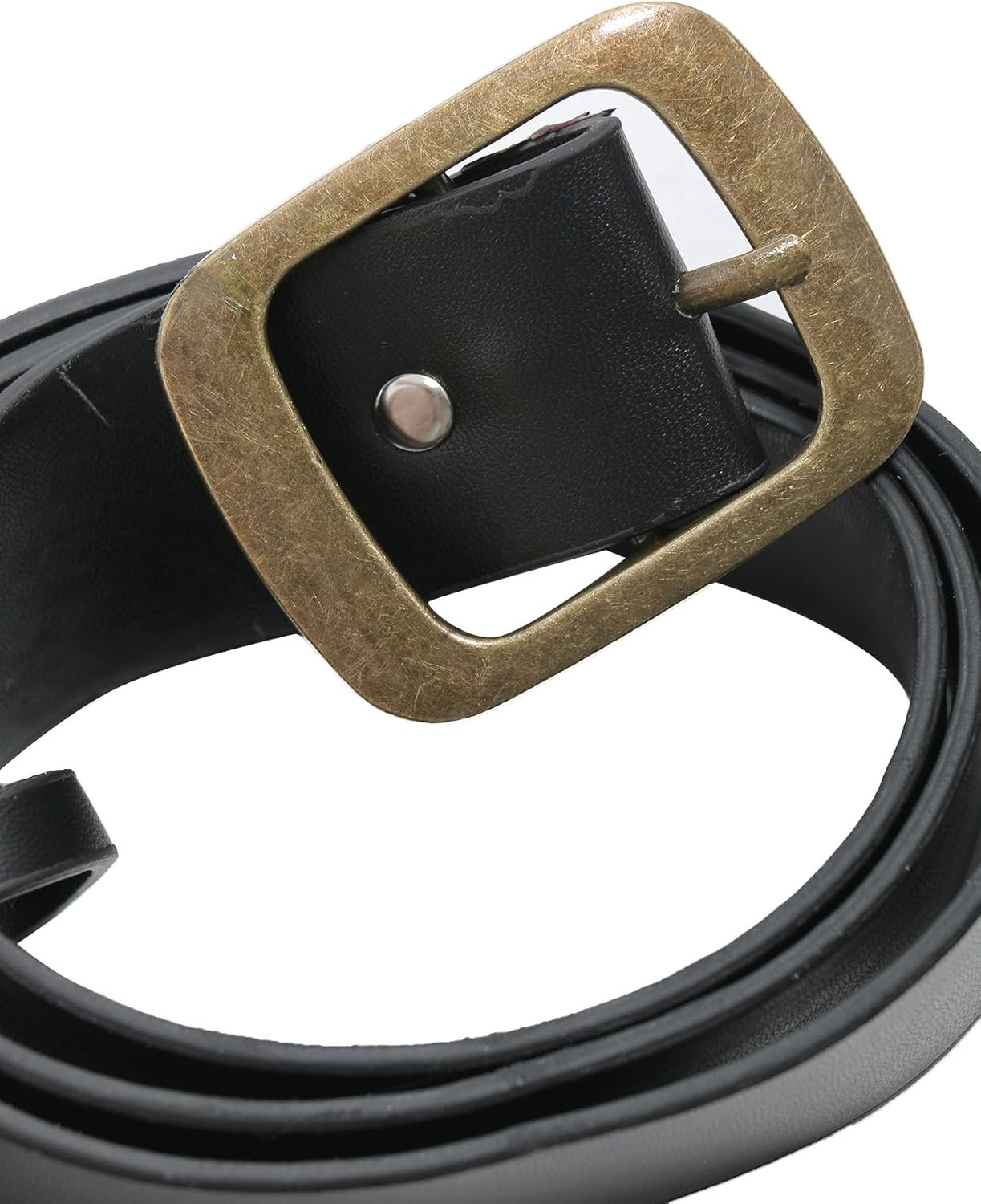 miccostumes Men's Costume Warrior Cosplay Pure Dark Black Uniform Fullset Tunic Pants With Belt and Hat - Image 6