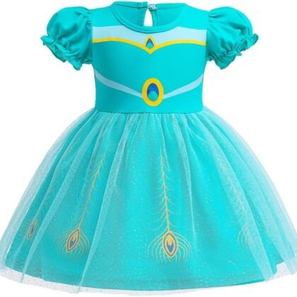 MYRISAM Toddler Girls Princess Costumes Birthday Party Summer Midi Dresses Halloween Cosplay Christmas Pageant Dance Gown