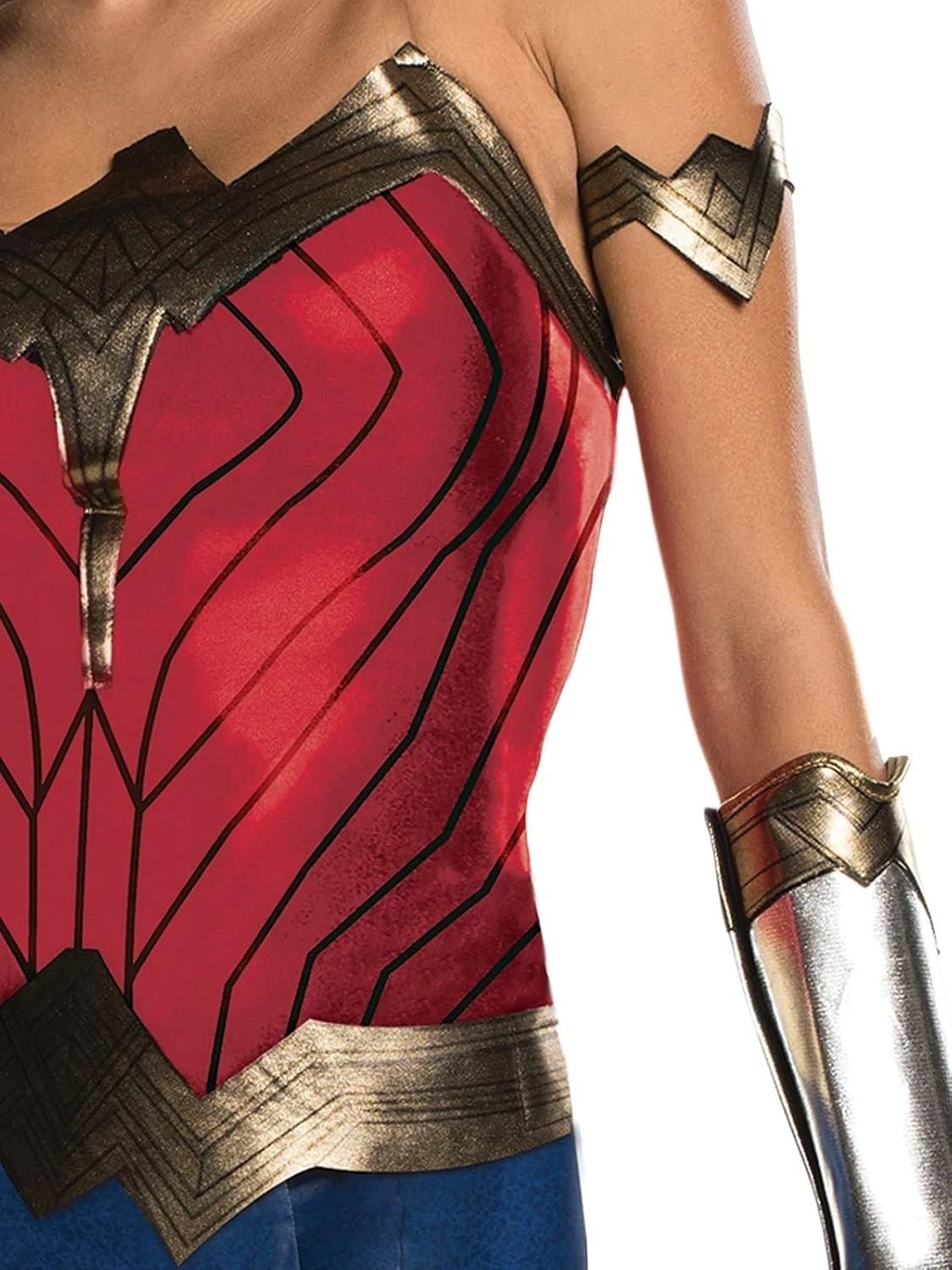 Rubies Women's DC Wonder Woman Costume with Accessories for Themed Parties and Halloween, As Shown, Medium - Image 3