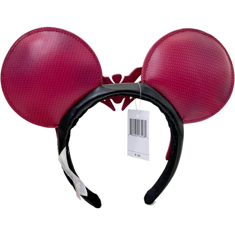 Halloween Mouse Ear Headbands, Red Ear Headband Hair Accessories Halloween Cosplay Gift for Women & Girls - Image 7