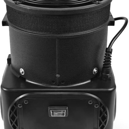 1/4 HP Inflatable Tube Man 200W Air Blower Fan (9''Diameter) for Wacky Waving Dancing Guy Inflatable Tube Man