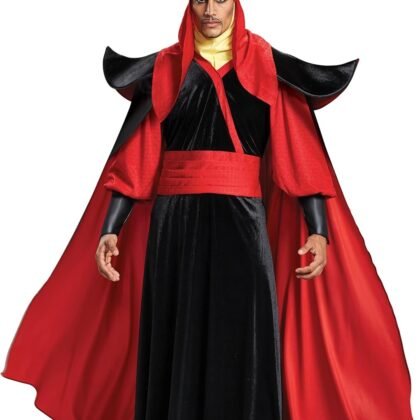 Disguise Jafar Adult Costume, Official Alladin Costume Outfit and Headpiece