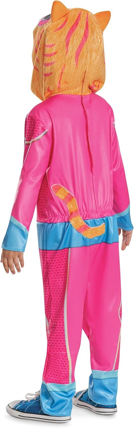 Disney Super Kitties Ginny Costume for Kids, Official Super Kitties Costume Outfit with Headpiece - Image 2
