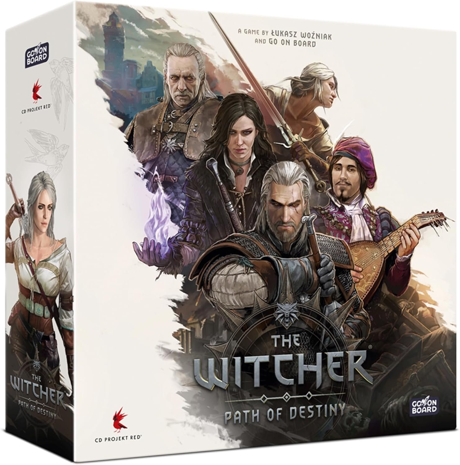 The Witcher: Path of Destiny Deluxe Edition - Competitive Tableau-Building Strategy Game Featuring Geralt, Yennefer, Ciri & More, Ages 14+, 1-5 Players, 45-90 Minute Playtime
