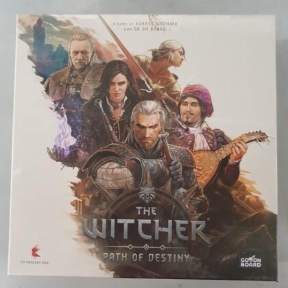 The Witcher: Path of Destiny Standard Edition - Competitive Tableau-Building Strategy Game Featuring Geralt, Yennefer, Ciri & More, Ages 14+, 1-5 Players, 45-90 Minute Playtime