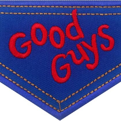 Good Guys Patches for Chucky Costume Adult Women Adult Men Chucky Shirt Sweater Halloween Patches Good Guys Overalls Chucky Tattoos Temporary Halloween Tattoos - Iron On