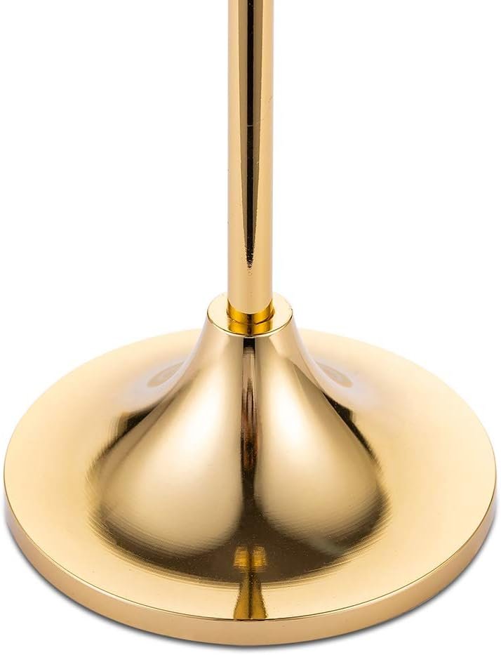 2 Sets(6 Pcs) Brass Gold Metal Taper Candle Holders Candlestick Holders, Vintage Modern Decorative Centerpiece Candlestick Holders for Table Mantel Wedding Housewarming Gift - Image 9