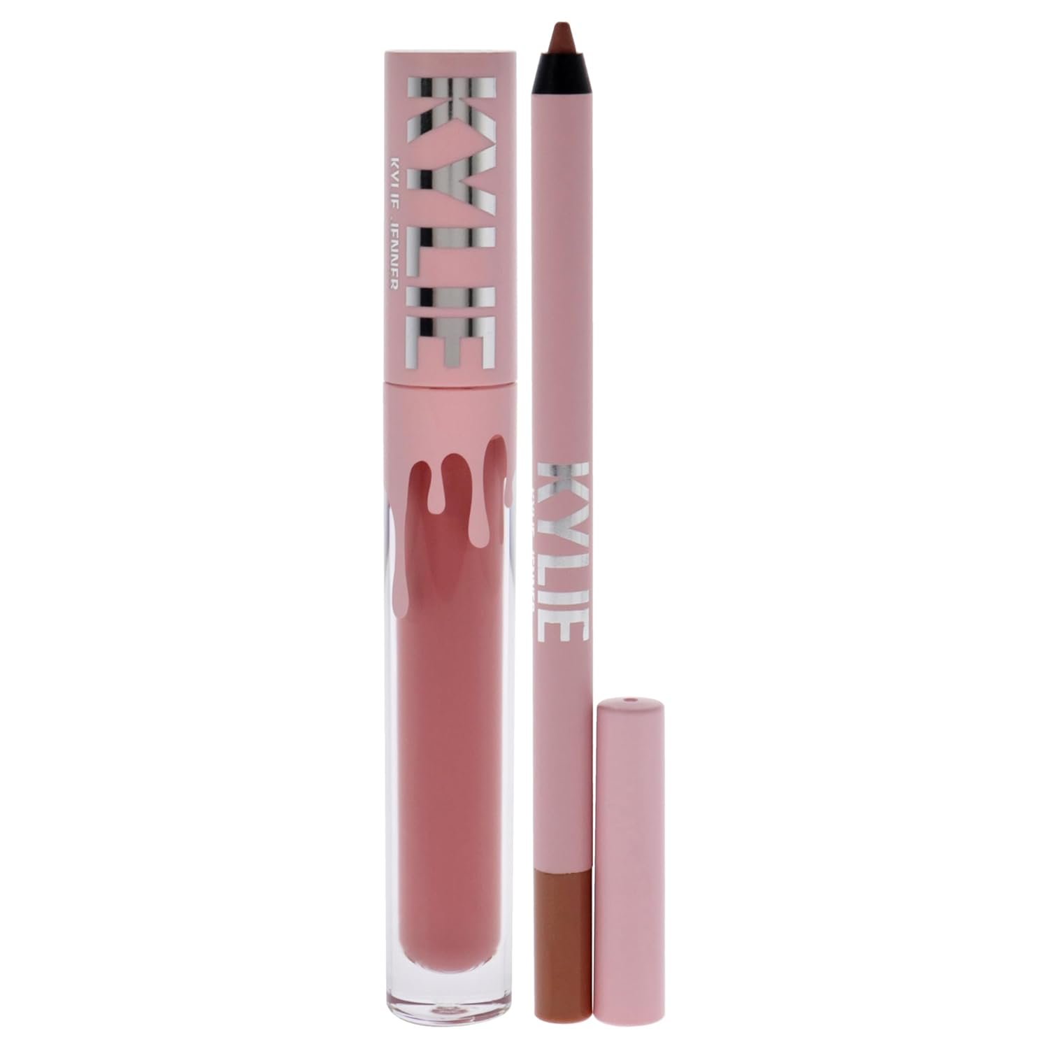 Kylie Cosmetics Matte Lip Kit - 808 Kylie for Women - 2 Pc 0.10oz Matte Liquid Lipstick, 0.03oz Lip Liner - Image 2