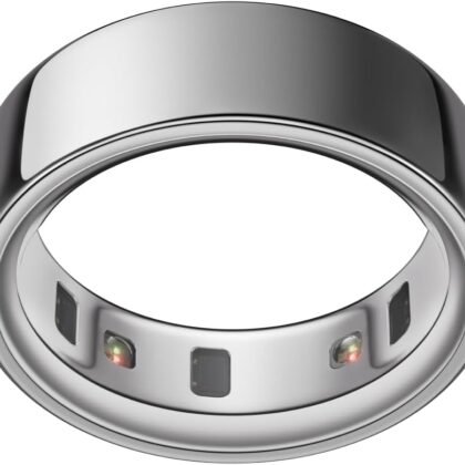 Oura Ring 4 - Silver - Size 9 - Size Before You Buy