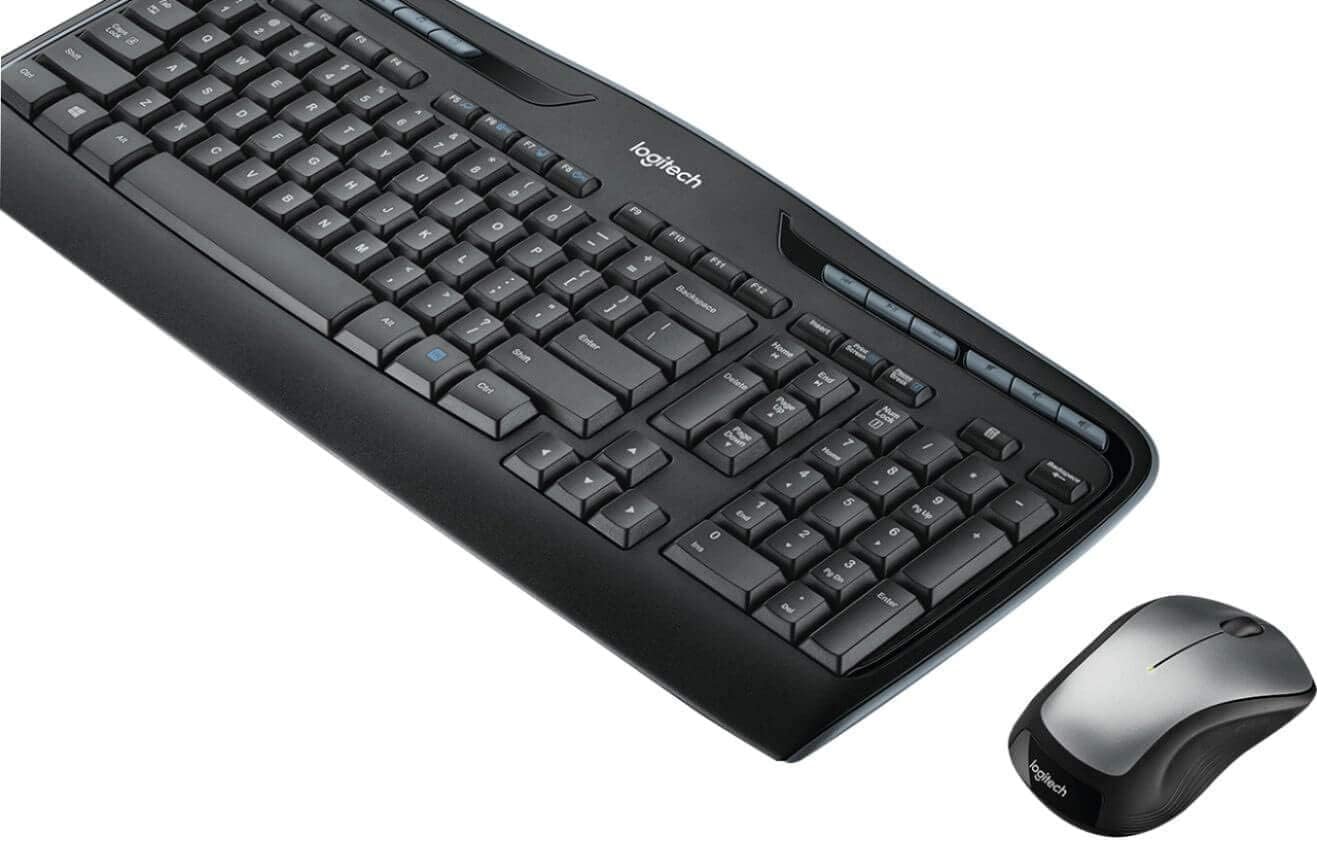 Logitech MK335 Wireless Keyboard and Mouse Combo (Renewed) - Image 2