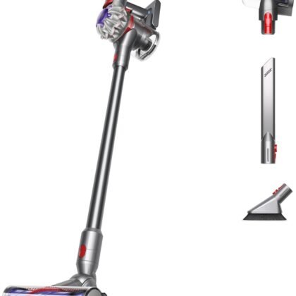 Dyson V8 Plus Cordless Vacuum, Cleans Hard Floors and Carpets, Detangles, Converts to Handheld, 115AW, 2 Power Modes, Up to 40 Minutes¹
