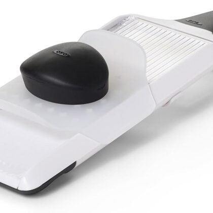 OXO Good Grips Handheld Mandoline Slicer for Kitchen, Adjustable Vegetable Slicer