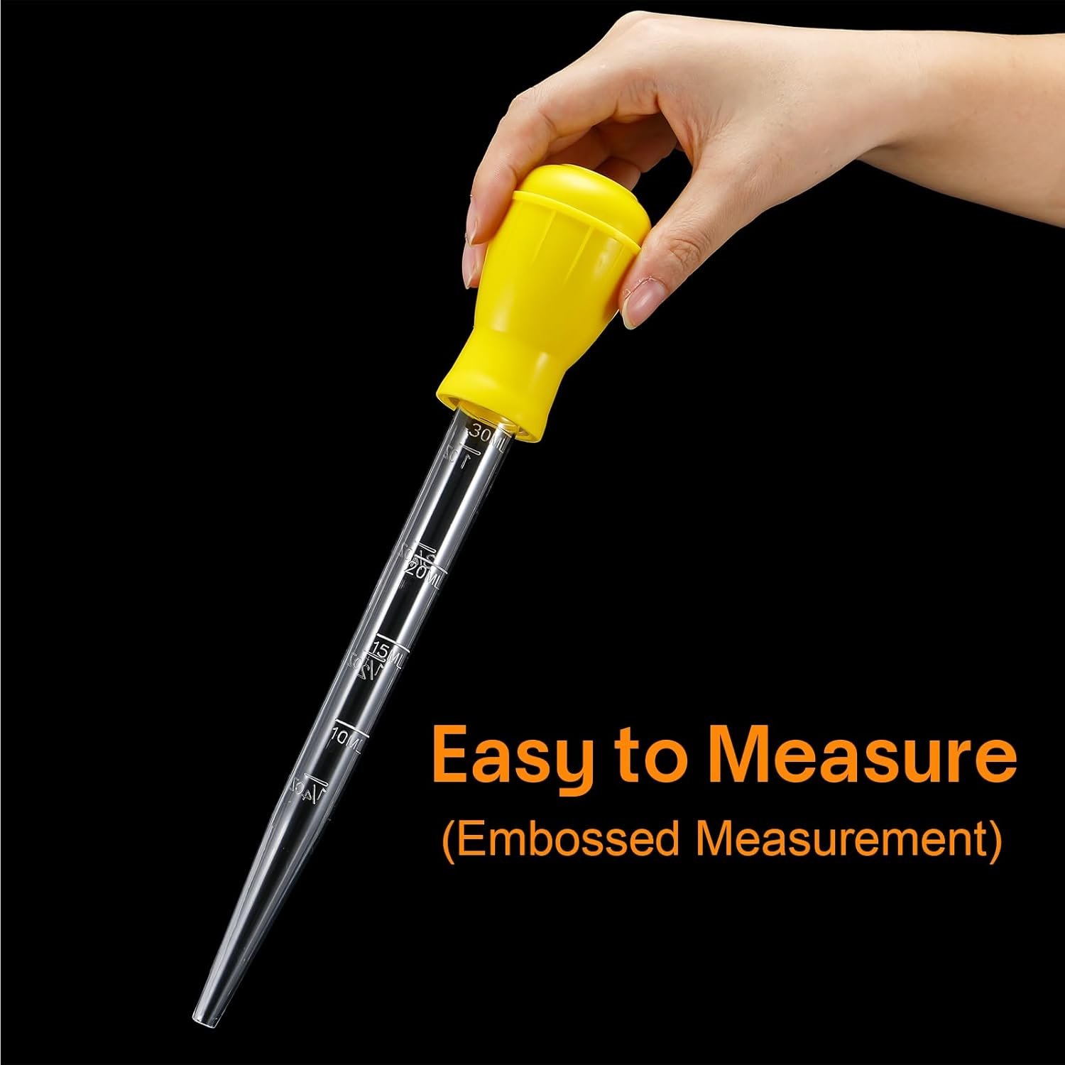 Boao 14 Pcs Heat-Resistant Turkey Baster Cooking Set Includes 8 Pcs 11 Inch Turkey Baster, 2 Silicone Basting Brush, 4 Cleaning Brush for Thanksgiving Cooking, BBQ Grill, Baking Meat(Bright Color) - Image 5