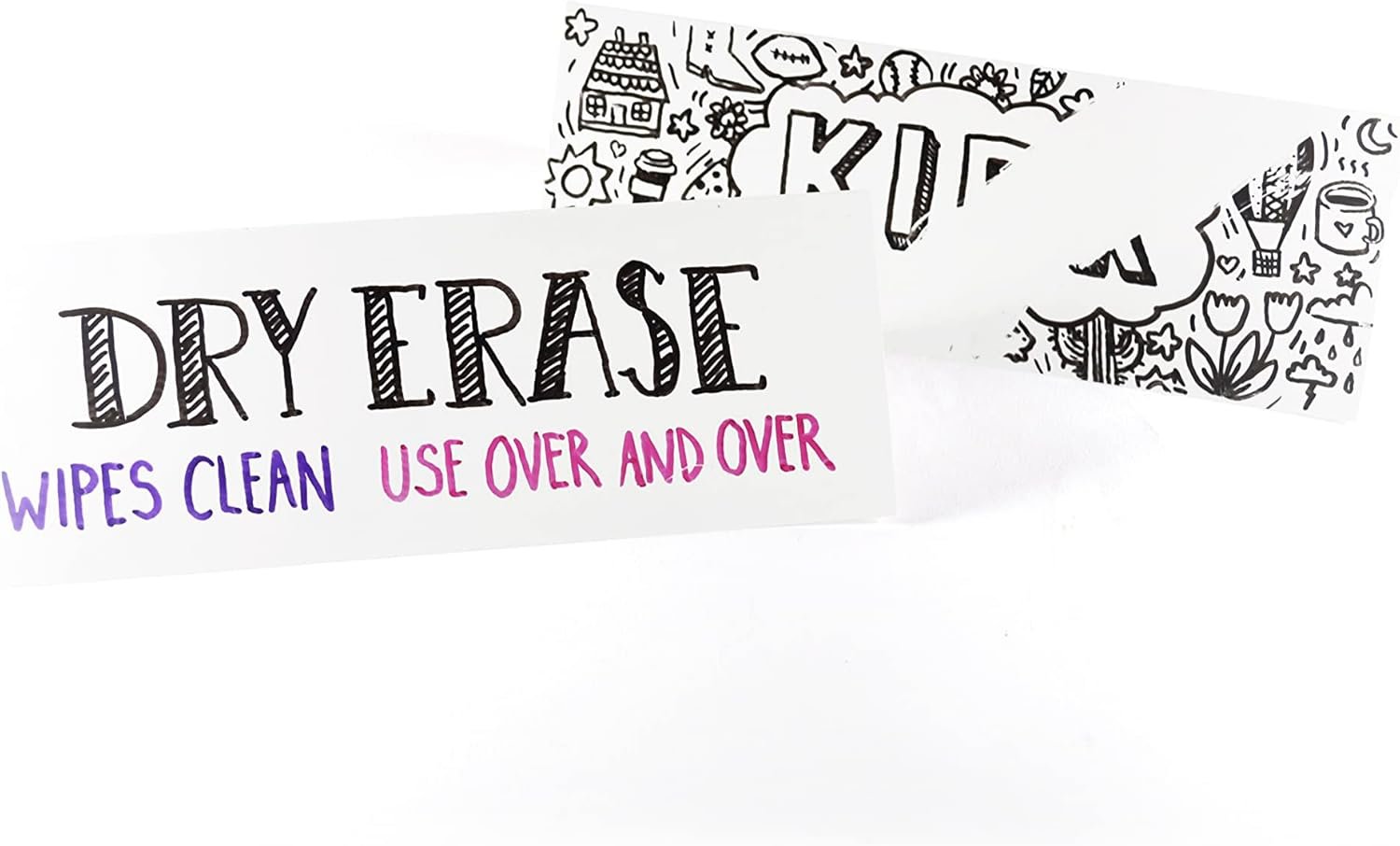 Dry Erase Name Tent Table Cards 21.6 cm x 7.6 cm (30 Pack) Reusable Name Cards, Classroom Name Tags, Wedding Guest Name Tents - Image 3