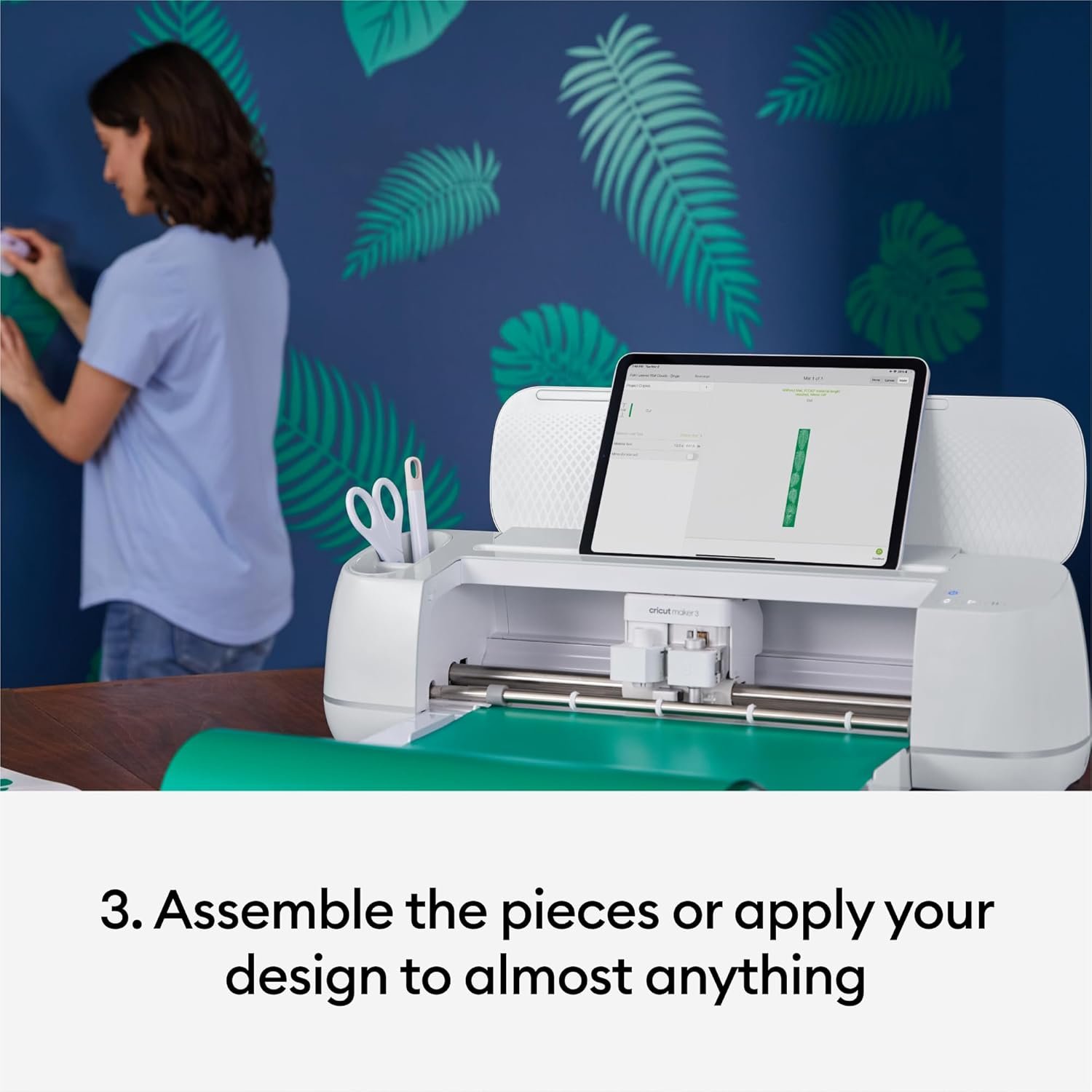 Cricut Maker 3 & Digital Content Library Bundle - Includes 30 Images in Design Space App - Smart Cutting Machine, 2X Faster & 10X Cutting Force, Cuts 300+ Materials, Blue - Image 6