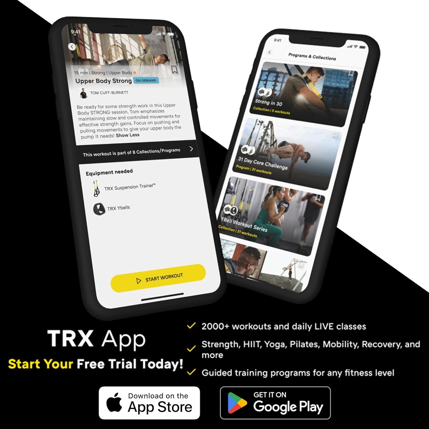 TRX All-in-ONE Suspension Training System: Full Body Workouts for Your Home Gym, Travel, and Outdoors | Includes Indoor & Outdoor Anchors, Workout Guide and Video Downloads - Image 5