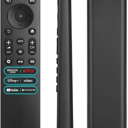Replacement Remote Control for Sony Smart TVs, Compatible with Sony Bravia XR/K Series 4K HDR QLED OLED Google Smart TVs
