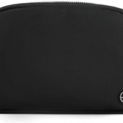 Pander Cross Body Fanny Pack for Women, Fashion Waist Packs, Crossbody Bags, Belt Bag with Adjustable Strap (Black)