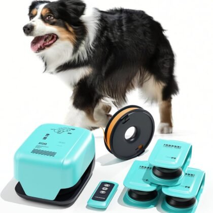 Lure Coursing Machine for Dog Chasing Game, Dog Agility Equipment, Motorized Line Dog Toys for Large Dogs, Burns Off Your Dog's Energy and Trains Agility, for Indoor/Outdoor/Lawn (Model 3000)