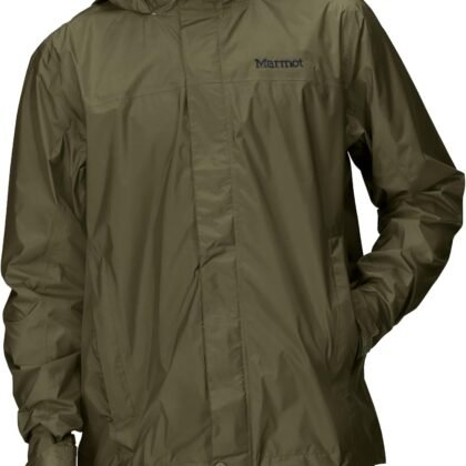 MARMOT Men's Precip Eco Waterproof Rain Jacket - 100% Recycled, Breathable, Lightweight, Packable Raincoat