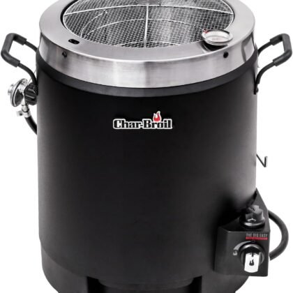 Charbroil® The Big Easy® TRU-Infrared™ Cooking Technology Propane Gas Stainless Steel Oil-Less Turkey Fryer, Black - 17102065