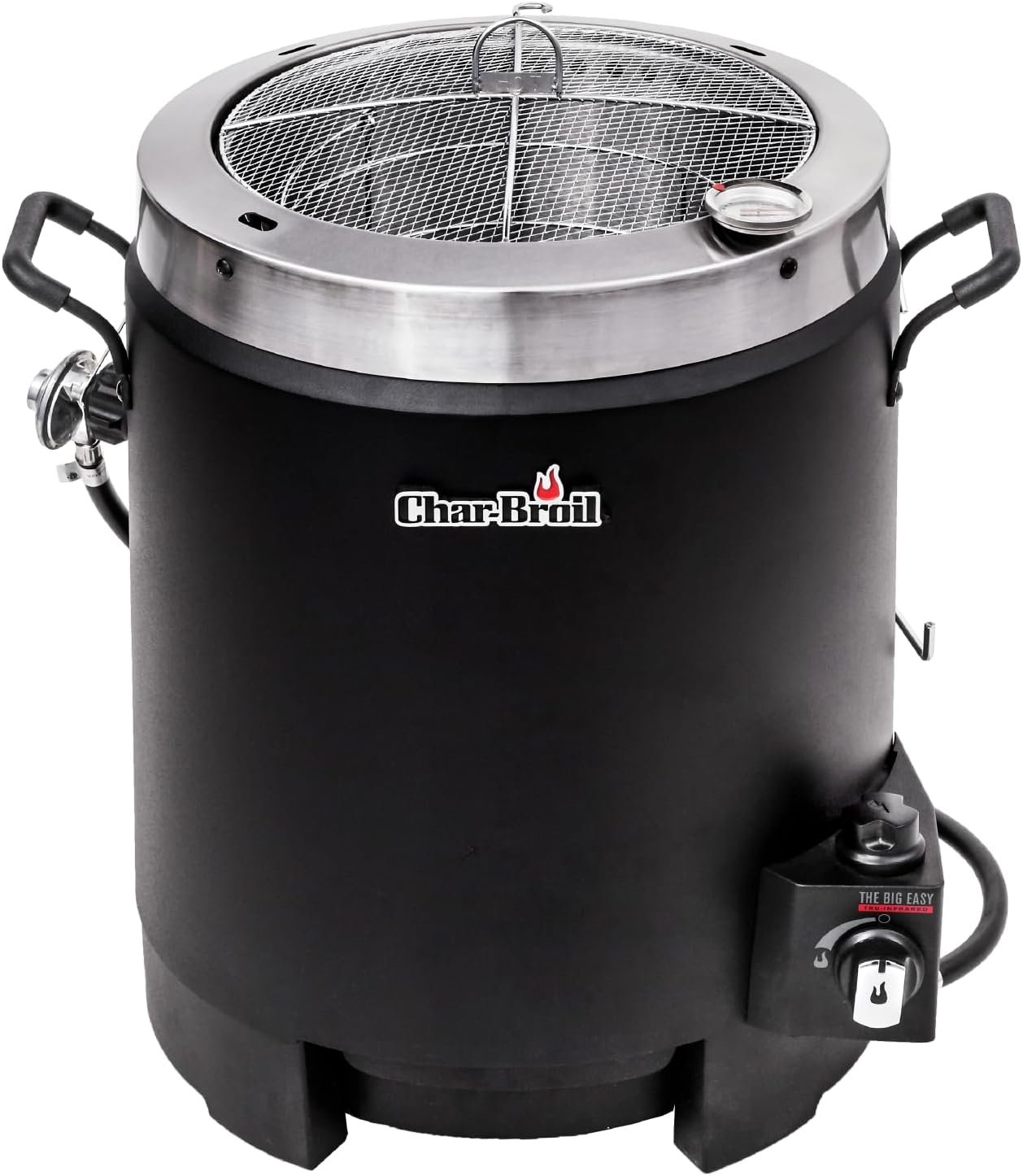 Charbroil® The Big Easy® TRU-Infrared™ Cooking Technology Propane Gas Stainless Steel Oil-Less Turkey Fryer, Black - 17102065