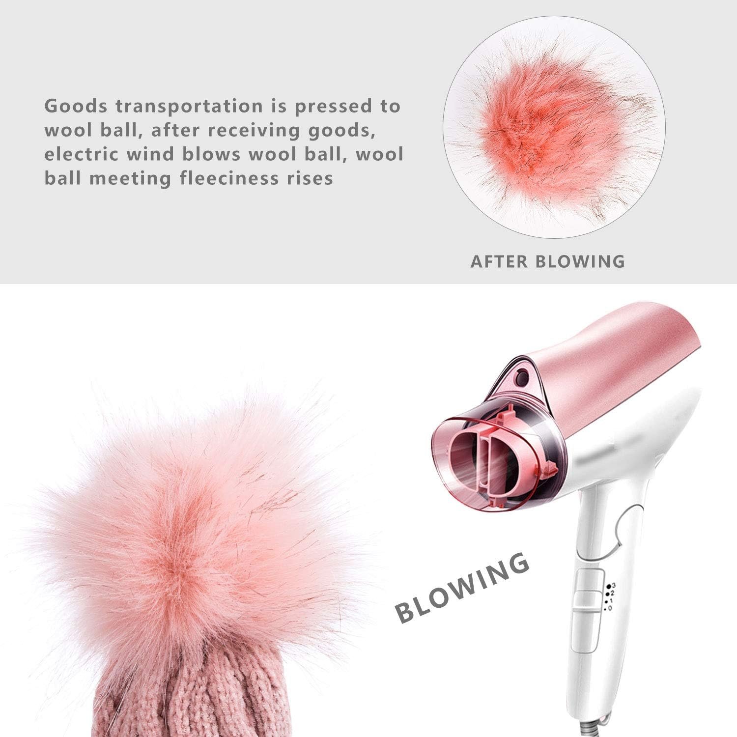 PAGE ONE Womens Winter Ribbed Beanie Crossed Cap Chunky Cable Knit Pompom Soft Warm Hat - Image 5