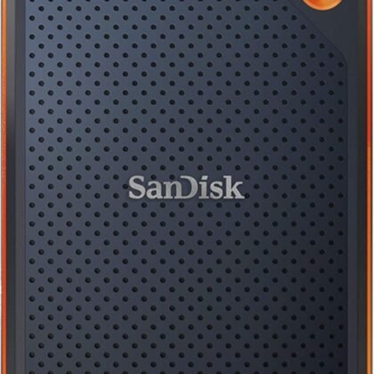 SanDisk 1TB Extreme PRO Portable SSD - Up to 2000MB/s - USB-C, USB 3.2 Gen 2x2, IP65 Water and Dust Resistance, Updated Firmware - External Solid State Drive - SDSSDE81-1T00-G25