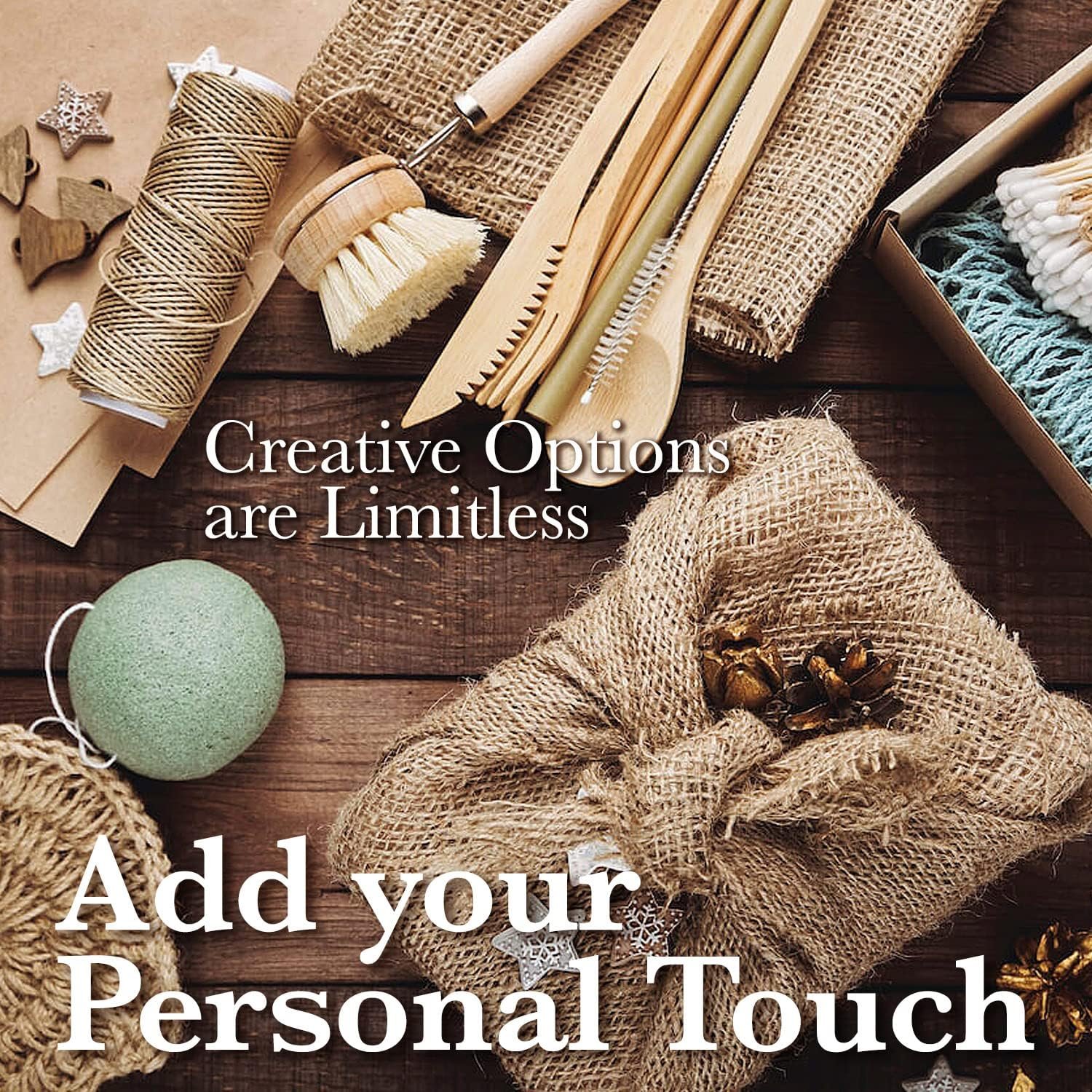 Burlap Fabric Roll – 12" x 30 Ft No-Fray Jute Table Runner for Weddings, Crafts, Rustic Decor, DIY Projects & Events – Natural Farmhouse Style - Image 4