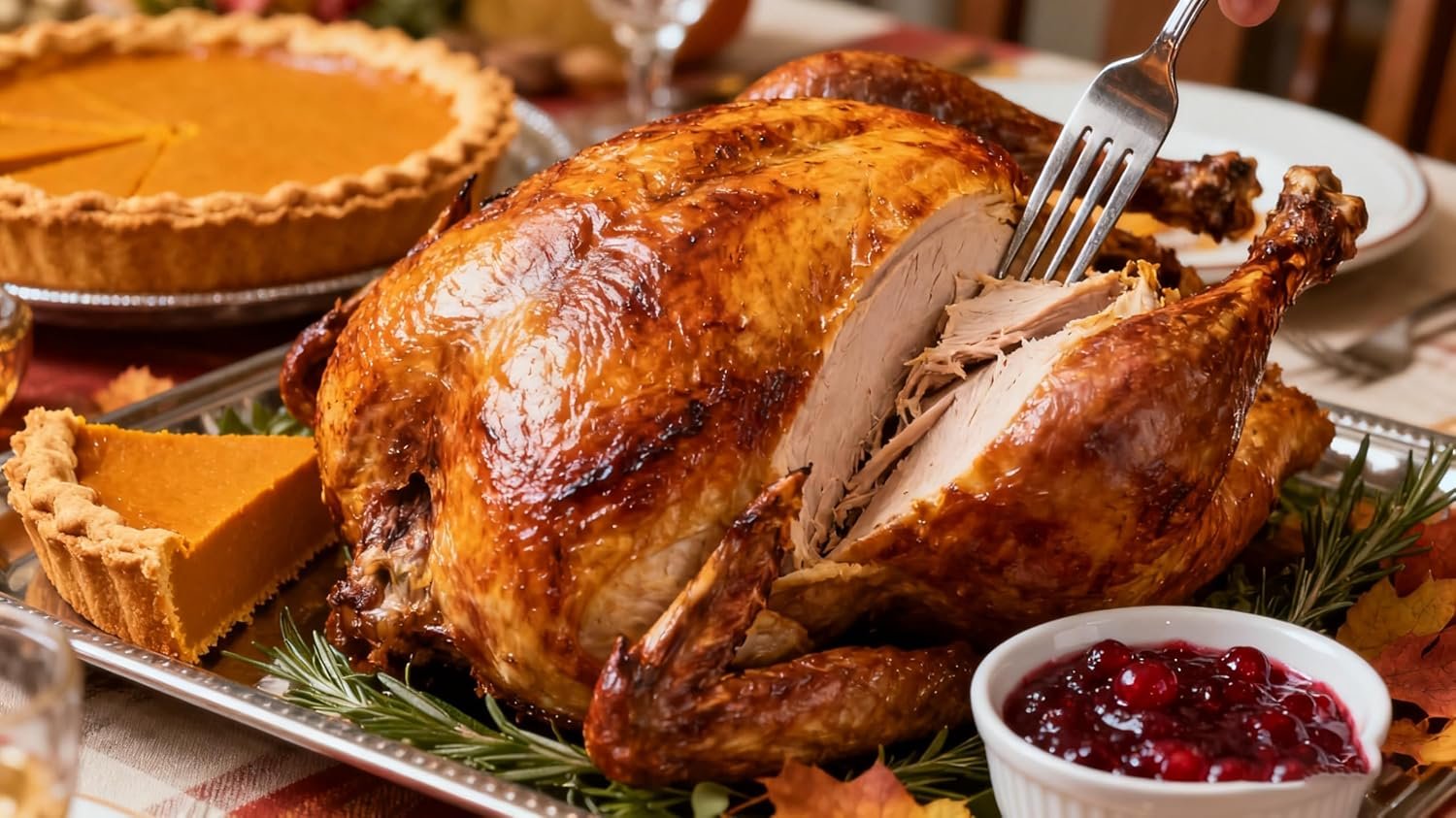 Large Nonstick Roasting Pan Kit with Rack (17x13 Inch) - Includes Baster, Pastry Brush & Twine for Turkey, Chicken, Ham - Even Heating, Easy Clean, Dark Grey (Large-17.2'' x 13.5'') - Image 9