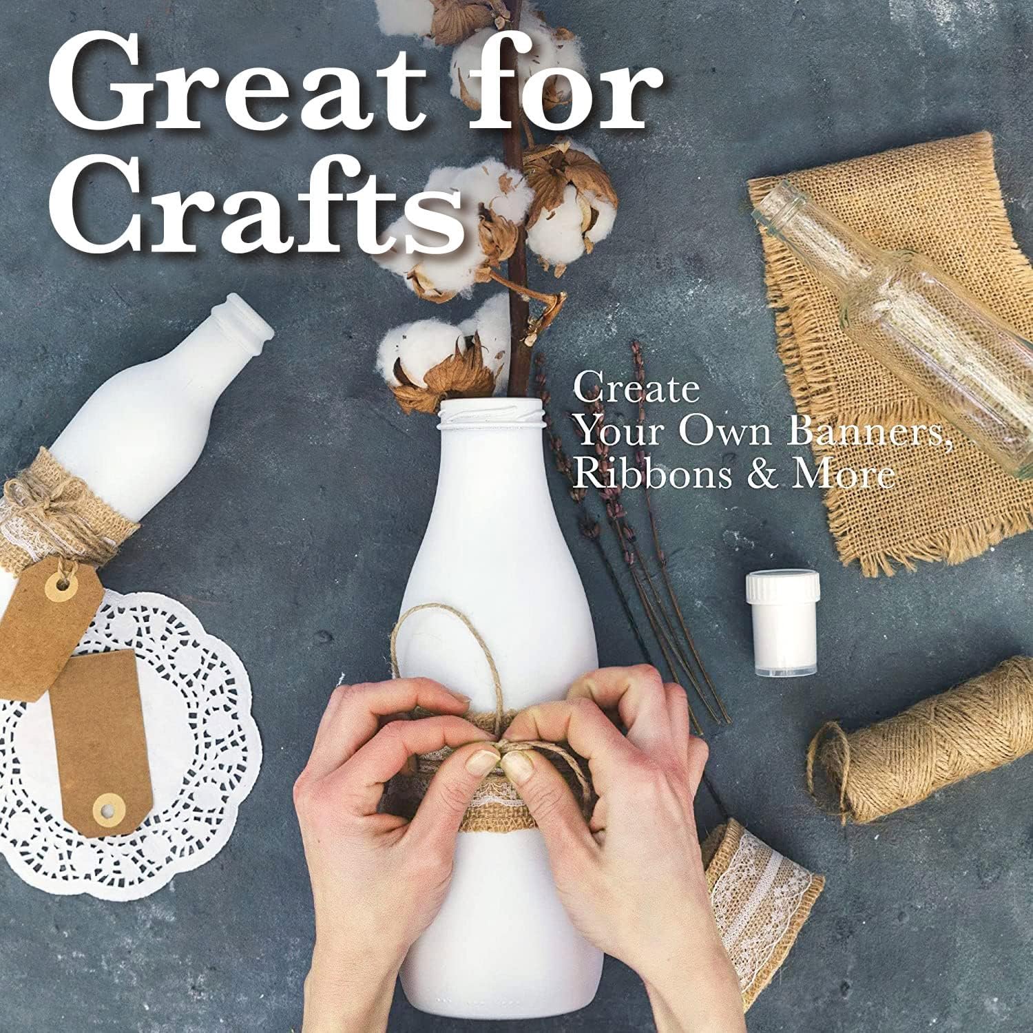 Burlap Fabric Roll – 12" x 30 Ft No-Fray Jute Table Runner for Weddings, Crafts, Rustic Decor, DIY Projects & Events – Natural Farmhouse Style - Image 6