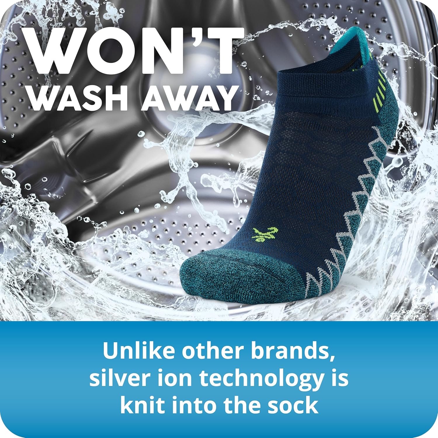 Balega womens Silver Mini Crew Performance Running Socks, Breathable-moisture Wicking Style (1 Pair) - Image 10