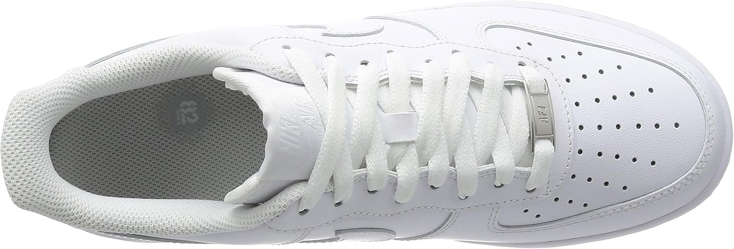 Nike Air Force 1 07 Men's Shoes White/White 315122-111 (7 D(M) US) - Image 5