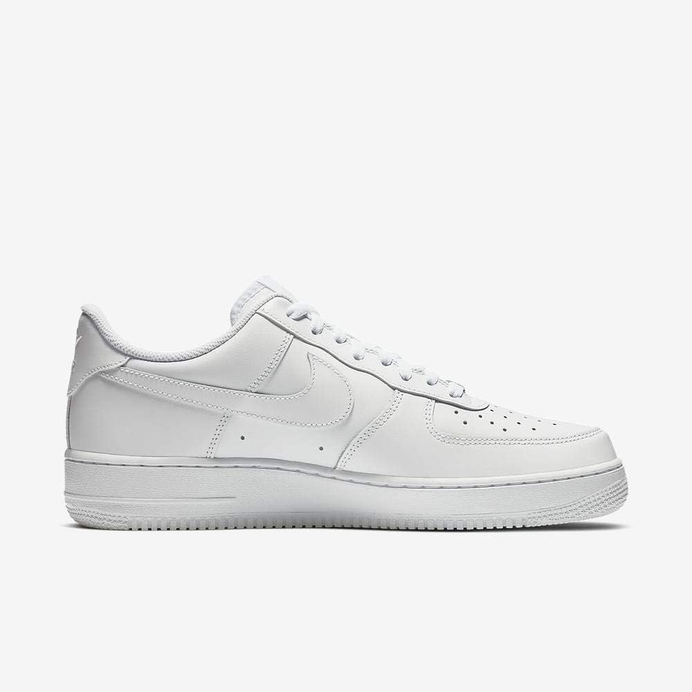 Nike Air Force 1 07 Men's Shoes White/White 315122-111 (7 D(M) US) - Image 9