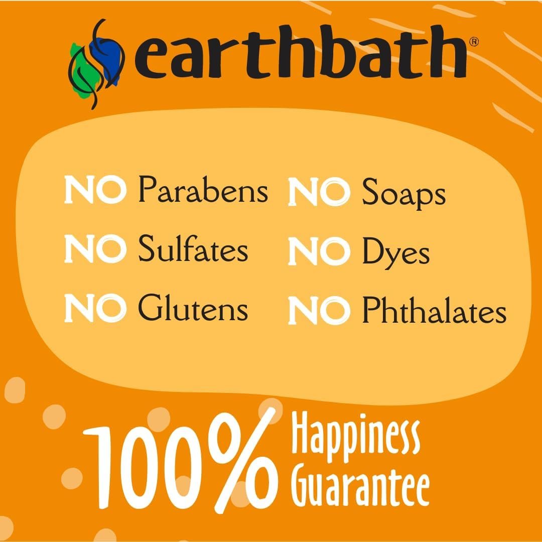 earthbath, Oatmeal & Aloe Dog Shampoo - Oatmeal Shampoo for Dogs, Itchy, Dry Skin Relief, Dog Wash, Made in USA, Cruelty Free, Fragrance Free Pet Shampoos - 16 Oz (1 Pack) - Image 4