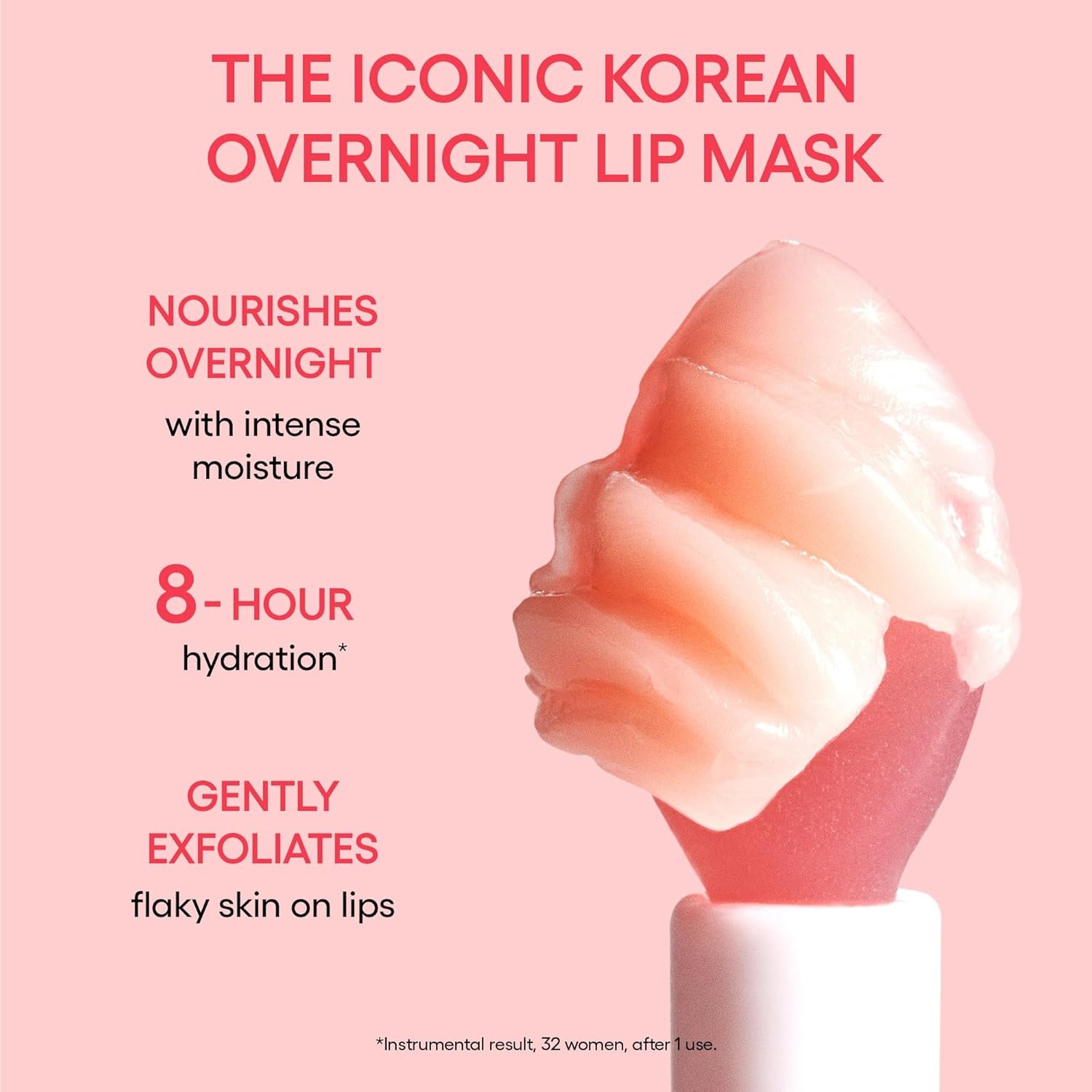 LANEIGE Lip Sleeping Mask: Nourish, Hydrate, Vitamin C, Murumuru & Shea Butter, Antioxidants, Flaky, Dry Lips - Image 2