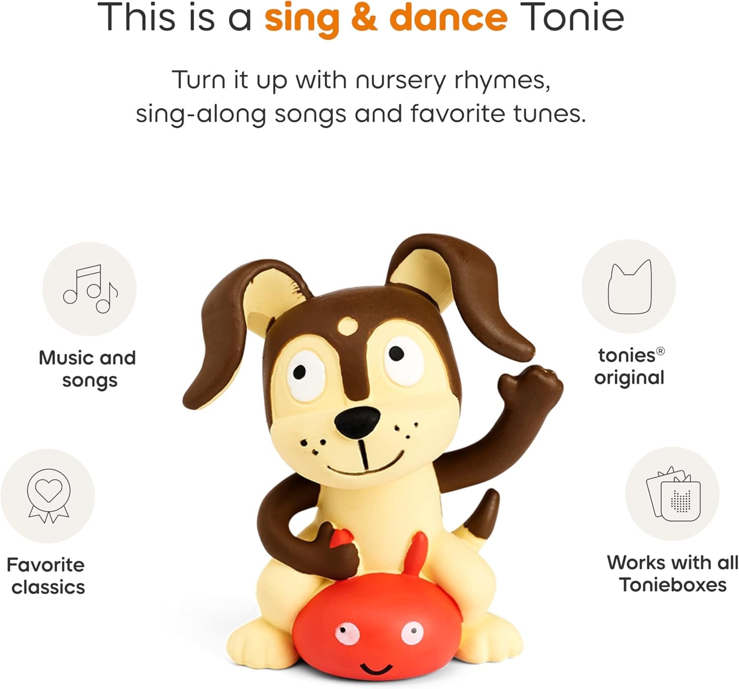 Toniebox 2 Audio Player Starter Set for Kids 1+ with Playtime Puppy - Tropical Teal - Image 5