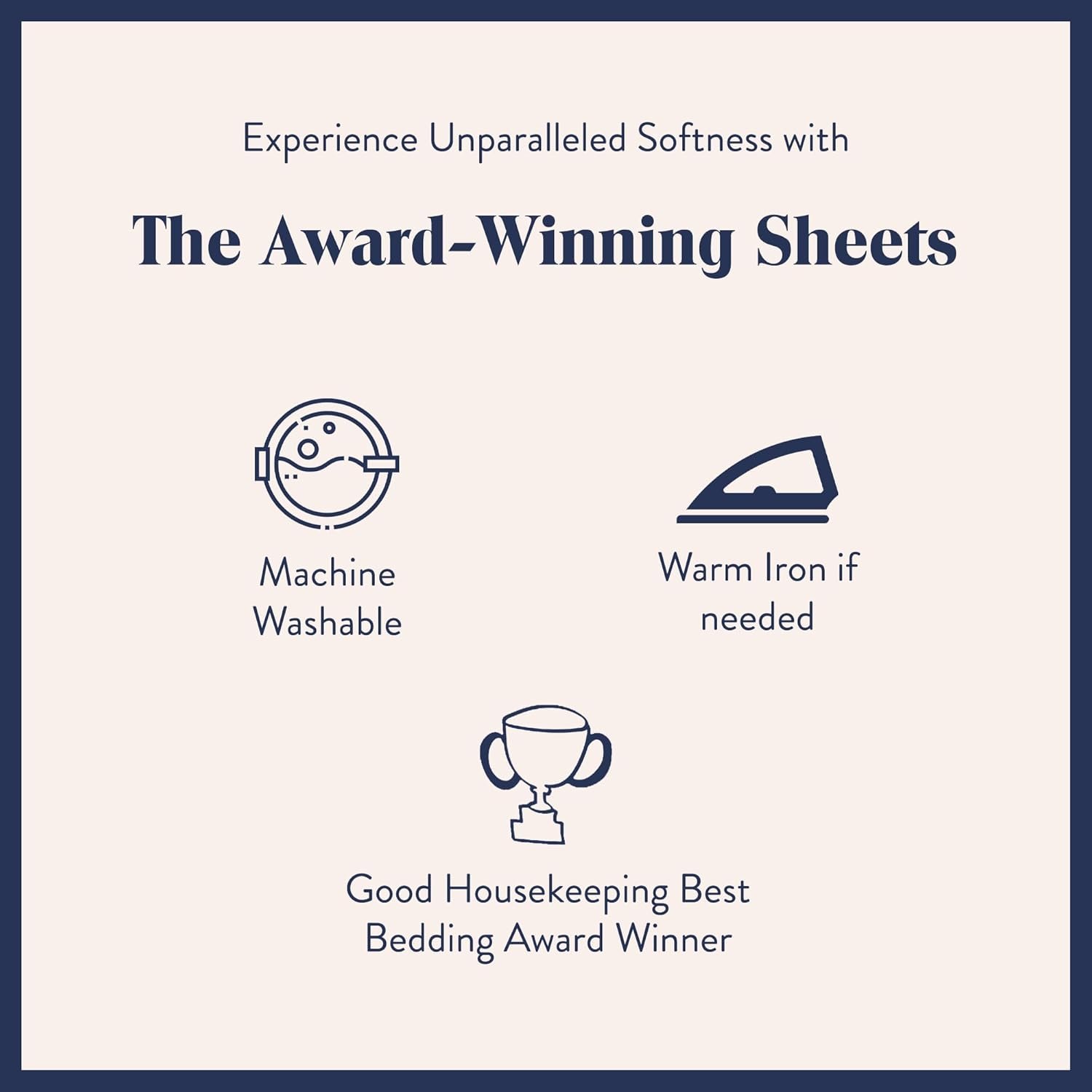 Brooklinen Luxury Sateen 4 Piece Sheet Set - 100% Cotton Bed Sheets, Soft & Durable King Size Sheets Set in Cream, Oeko-TEX Certified Bedding Set, 1 Fitted Sheet, 1 Flat Sheet, 2 Pillowcases - Image 4