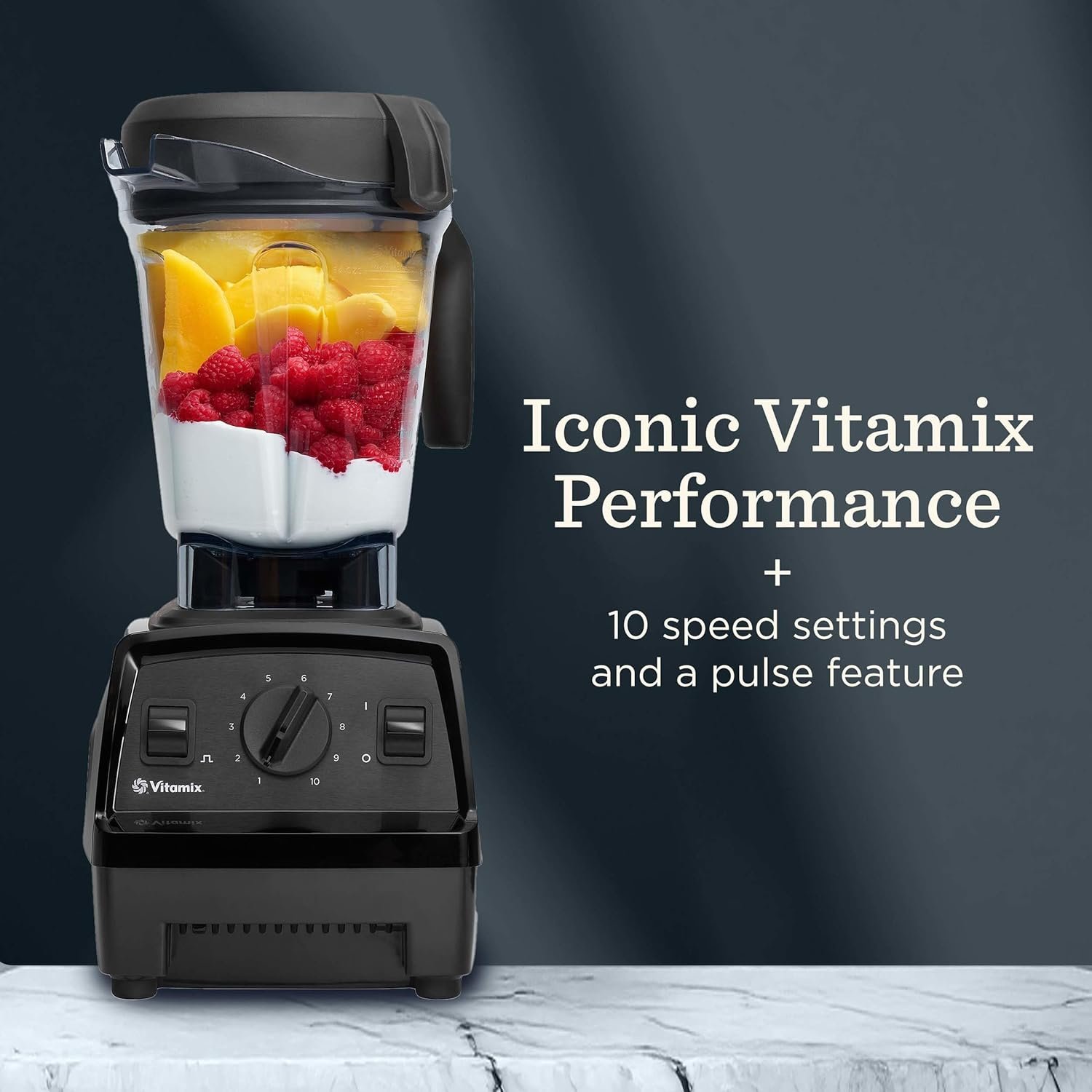 Vitamix Explorian Blender, Professional-Grade, 64 oz. Low-Profile Container, Black - 65542 (Renewed Premium) - Image 3