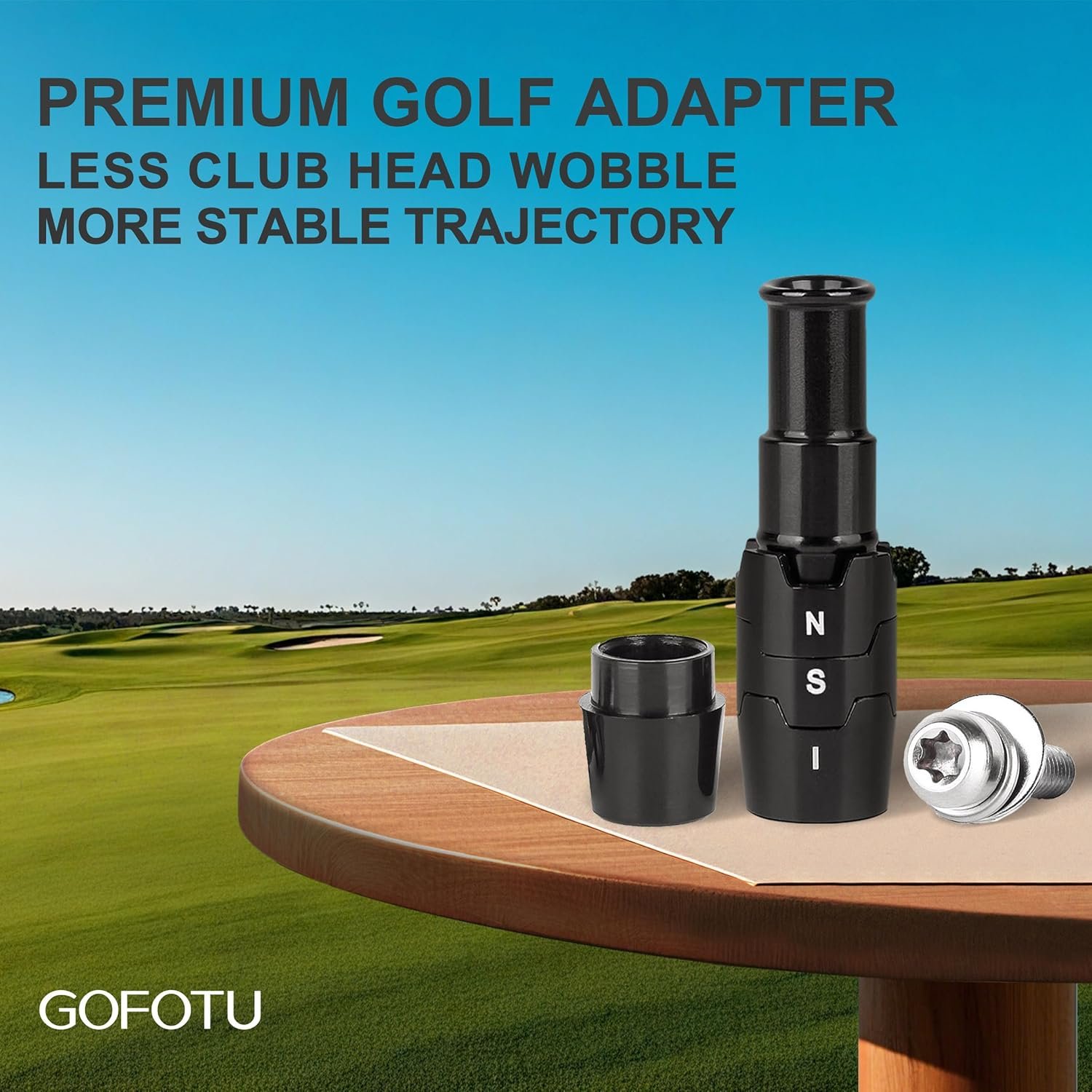 2PCS .335 Shaft Adapter Compatible with Callaway Elyte, Ai Smoke,Paradym,Mavrik, Epic Flash, GBB Epic, SUB Zero Driver RH - Image 2